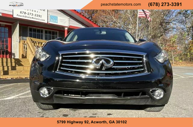 2016 INFINITI QX70 SUV BLACK AUTOMATIC - Peach State Motors