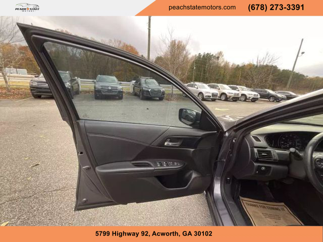 2015 HONDA ACCORD SEDAN GRAY AUTOMATIC - Peach State Motors