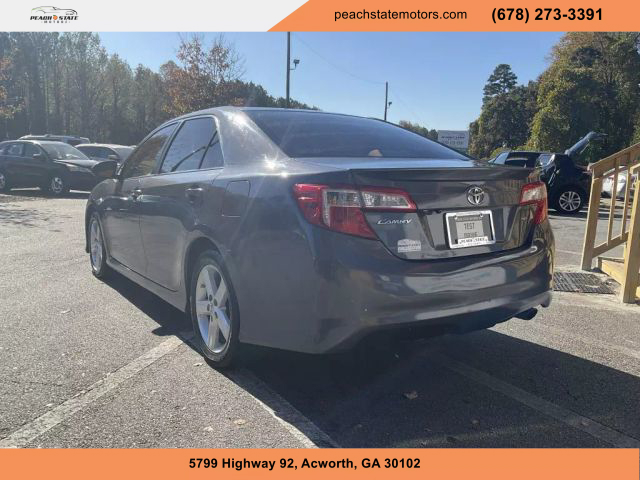 2014 TOYOTA CAMRY SEDAN GRAY AUTOMATIC - Peach State Motors