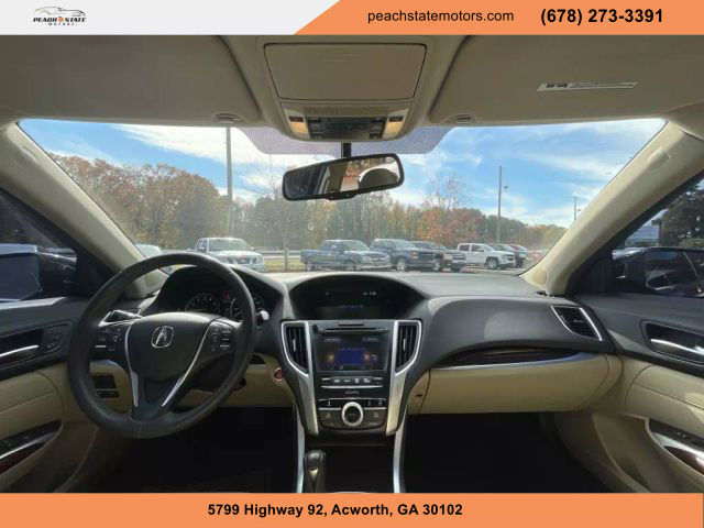 2015 ACURA TLX SEDAN RED AUTOMATIC - Peach State Motors