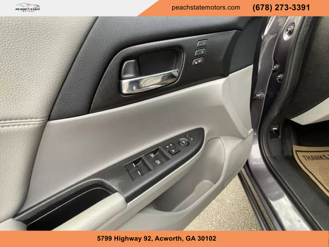 2015 HONDA ACCORD SEDAN GRAY AUTOMATIC - Peach State Motors