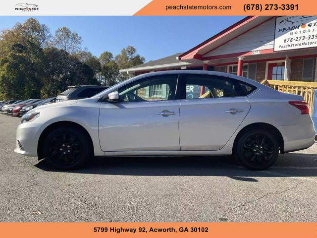 2019 NISSAN SENTRA SEDAN SILVER AUTOMATIC - Peach State Motors