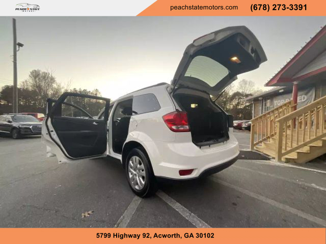 2019 DODGE JOURNEY SUV WHITE AUTOMATIC - Peach State Motors