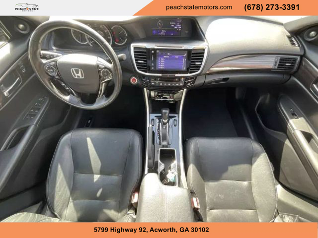 2016 HONDA ACCORD SEDAN BLACK AUTOMATIC - Peach State Motors