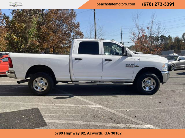 2017 RAM 2500 CREW CAB PICKUP WHITE AUTOMATIC - Peach State Motors