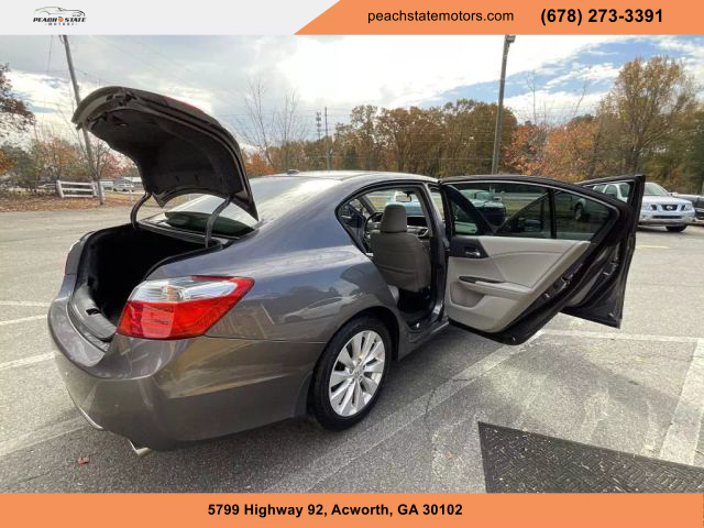 2015 HONDA ACCORD SEDAN GRAY AUTOMATIC - Peach State Motors