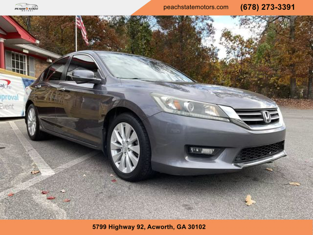2015 HONDA ACCORD SEDAN GRAY AUTOMATIC - Peach State Motors