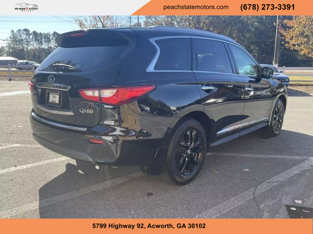 2015 INFINITI QX60 SUV BLACK AUTOMATIC - Peach State Motors