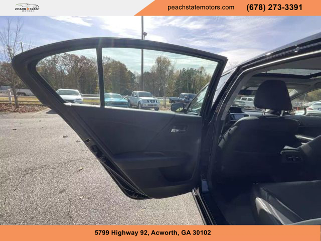 2016 HONDA ACCORD SEDAN BLACK AUTOMATIC - Peach State Motors