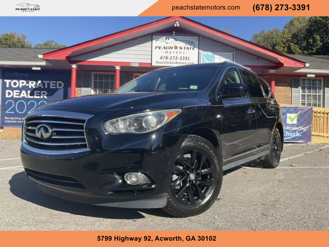 2015 INFINITI QX60 SUV BLACK AUTOMATIC - Peach State Motors