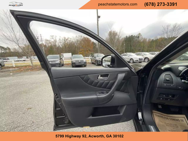 2016 INFINITI QX70 SUV BLACK AUTOMATIC - Peach State Motors