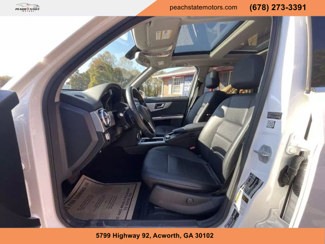 2015 MERCEDES-BENZ GLK-CLASS SUV WHITE AUTOMATIC - Peach State Motors