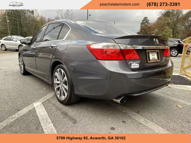 2015 HONDA ACCORD SEDAN GRAY AUTOMATIC - Peach State Motors