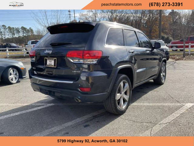 2015 JEEP GRAND CHEROKEE SUV GRAY AUTOMATIC - Peach State Motors