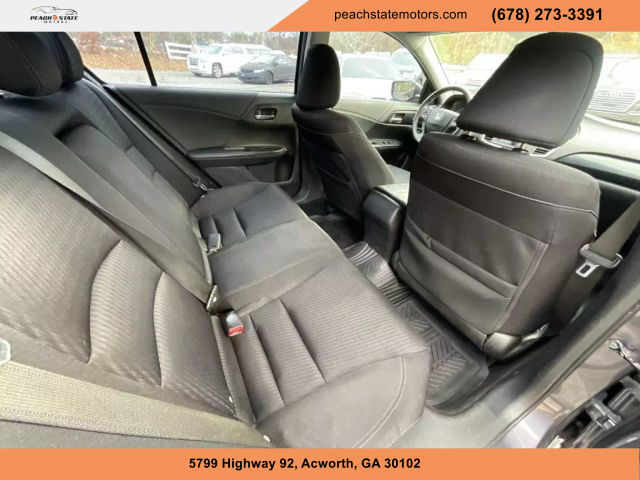 2015 HONDA ACCORD SEDAN GRAY AUTOMATIC - Peach State Motors
