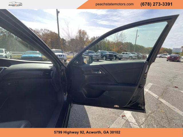 2016 HONDA ACCORD SEDAN BLACK AUTOMATIC - Peach State Motors