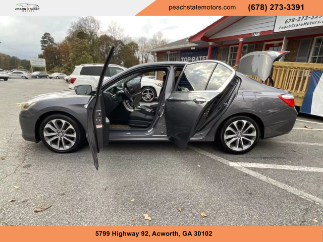 2015 HONDA ACCORD SEDAN GRAY AUTOMATIC - Peach State Motors