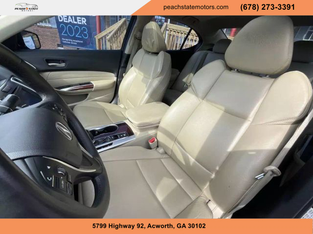 2015 ACURA TLX SEDAN RED AUTOMATIC - Peach State Motors