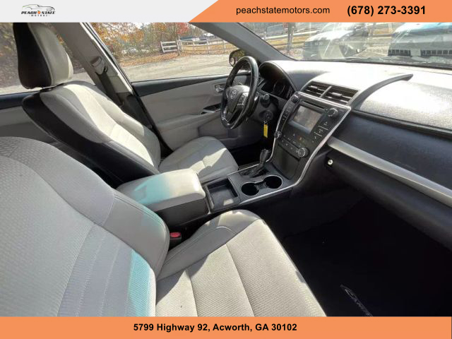 2016 TOYOTA CAMRY SEDAN RED AUTOMATIC - Peach State Motors