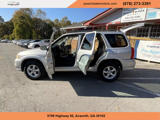 2005 MAZDA TRIBUTE SUV SILVER AUTOMATIC - Peach State Motors