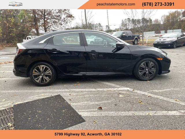 2018 HONDA CIVIC HATCHBACK BLACK AUTOMATIC - Peach State Motors