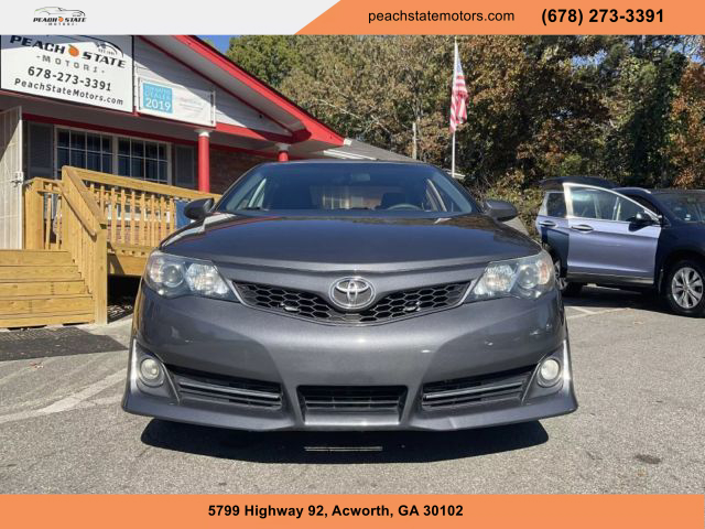 2014 TOYOTA CAMRY SEDAN GRAY AUTOMATIC - Peach State Motors