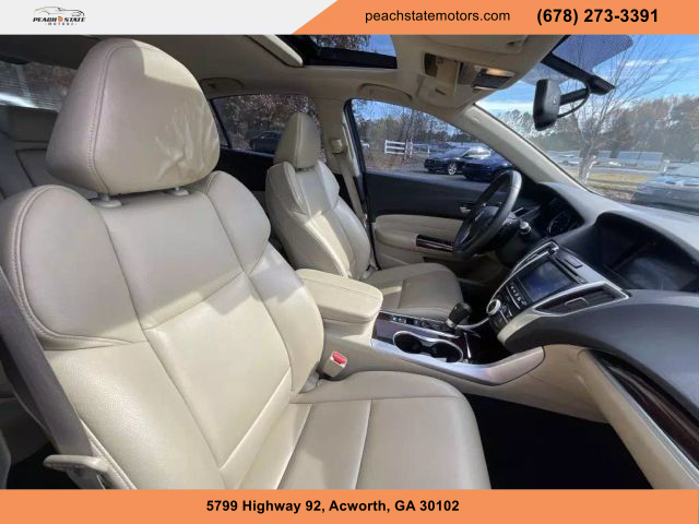 2015 ACURA TLX SEDAN RED AUTOMATIC - Peach State Motors