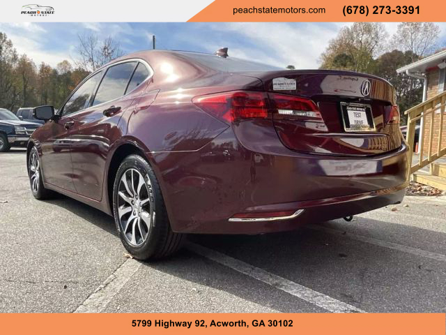 2015 ACURA TLX SEDAN RED AUTOMATIC - Peach State Motors