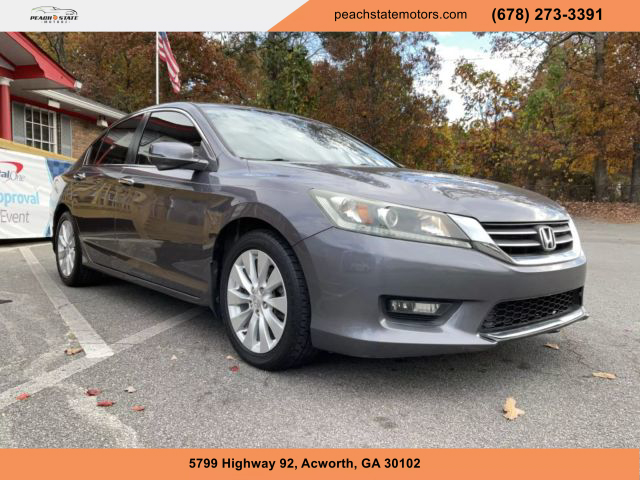 2015 HONDA ACCORD SEDAN GRAY AUTOMATIC - Peach State Motors