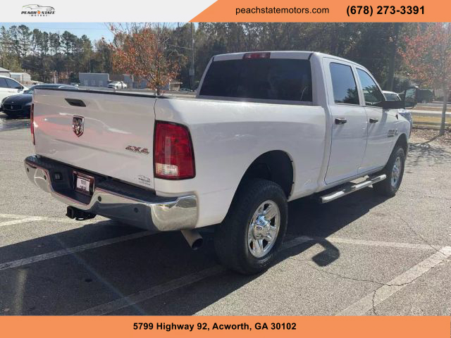 2017 RAM 2500 CREW CAB PICKUP WHITE AUTOMATIC - Peach State Motors