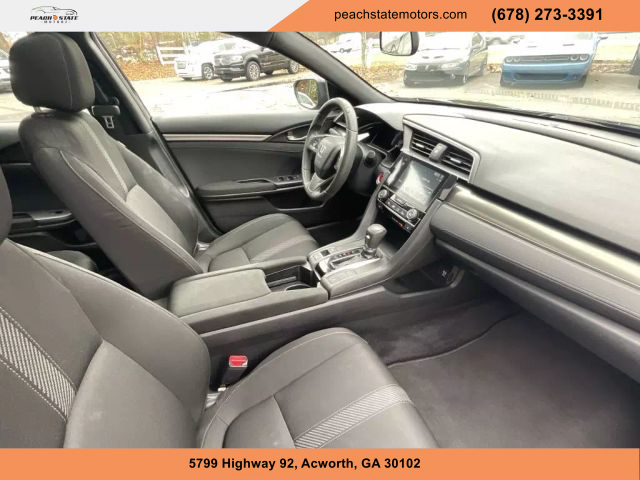 2018 HONDA CIVIC HATCHBACK BLACK AUTOMATIC - Peach State Motors