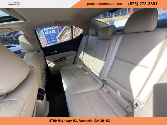 2015 ACURA TLX SEDAN RED AUTOMATIC - Peach State Motors