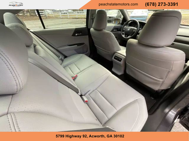 2015 HONDA ACCORD SEDAN GRAY AUTOMATIC - Peach State Motors