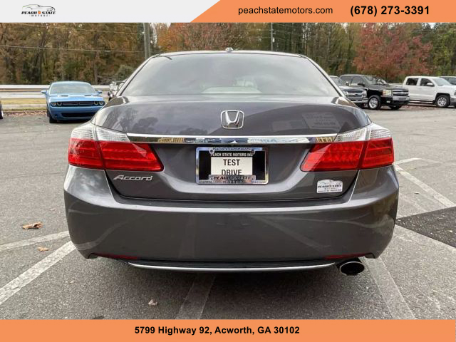 2015 HONDA ACCORD SEDAN GRAY AUTOMATIC - Peach State Motors