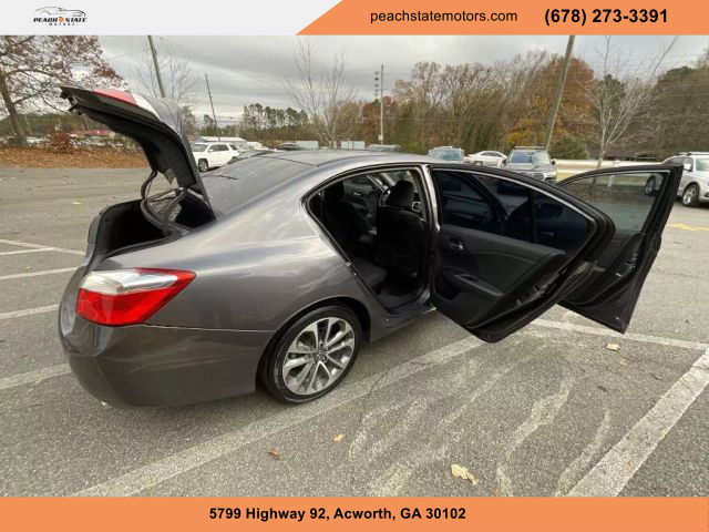2015 HONDA ACCORD SEDAN GRAY AUTOMATIC - Peach State Motors
