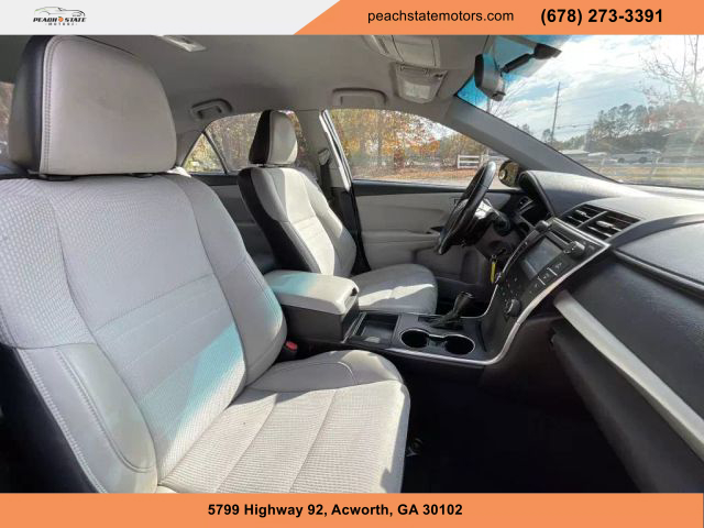 2016 TOYOTA CAMRY SEDAN RED AUTOMATIC - Peach State Motors