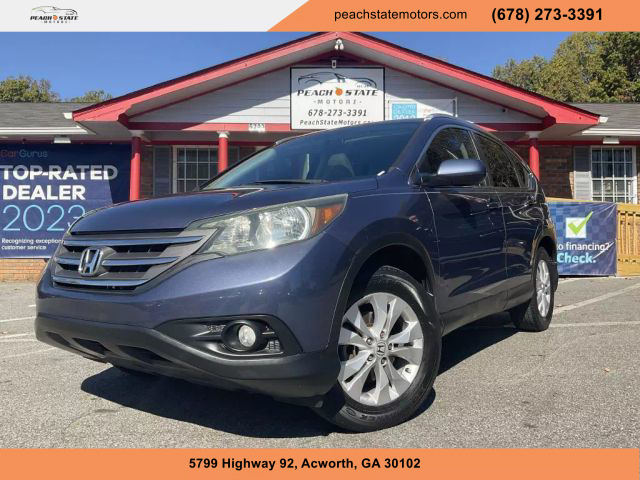 2014 HONDA CR-V SUV BLUE AUTOMATIC - Peach State Motors