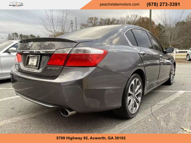 2015 HONDA ACCORD SEDAN GRAY AUTOMATIC - Peach State Motors