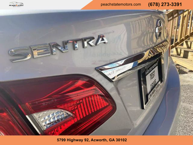 2019 NISSAN SENTRA SEDAN SILVER AUTOMATIC - Peach State Motors