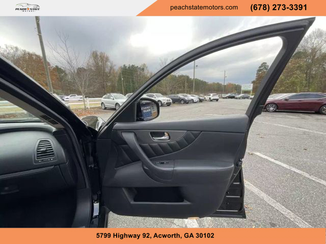 2016 INFINITI QX70 SUV BLACK AUTOMATIC - Peach State Motors