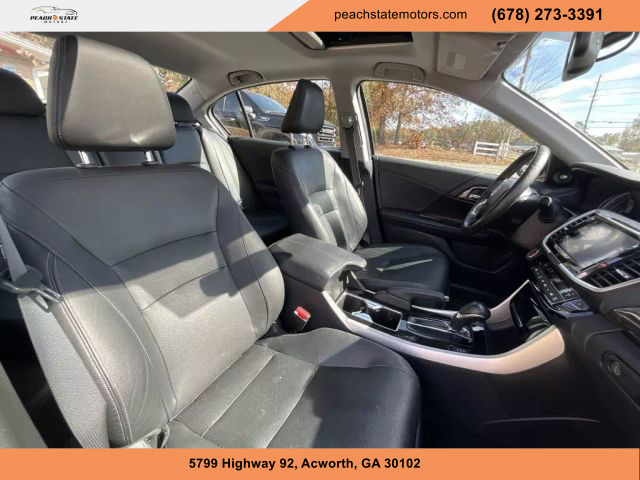 2016 HONDA ACCORD SEDAN BLACK AUTOMATIC - Peach State Motors