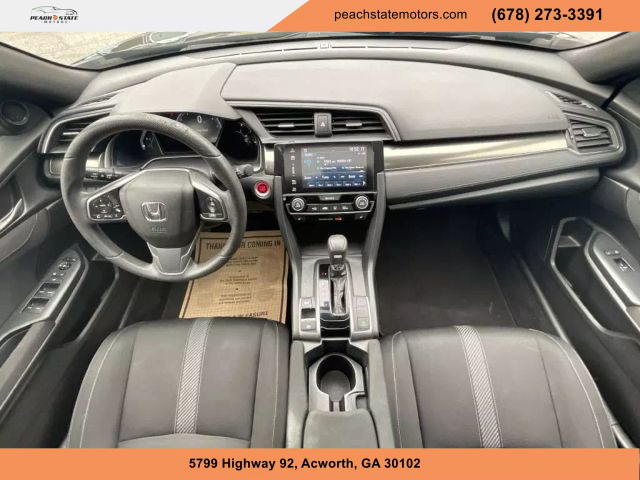 2018 HONDA CIVIC HATCHBACK BLACK AUTOMATIC - Peach State Motors