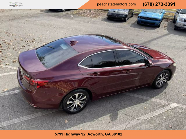 2015 ACURA TLX SEDAN RED AUTOMATIC - Peach State Motors