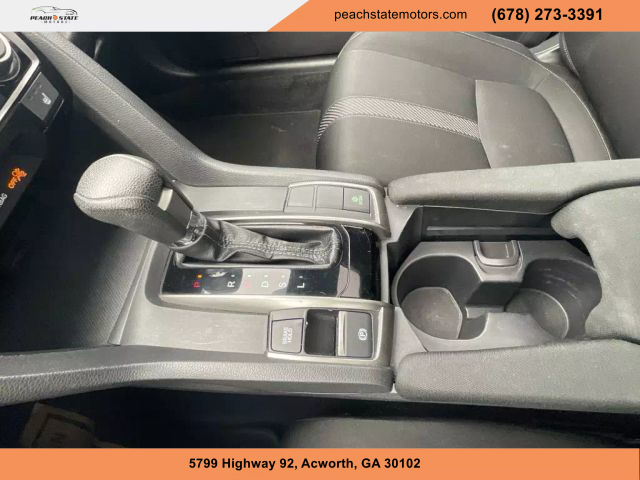 2018 HONDA CIVIC HATCHBACK BLACK AUTOMATIC - Peach State Motors