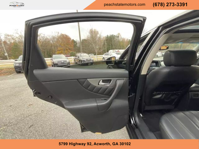 2016 INFINITI QX70 SUV BLACK AUTOMATIC - Peach State Motors