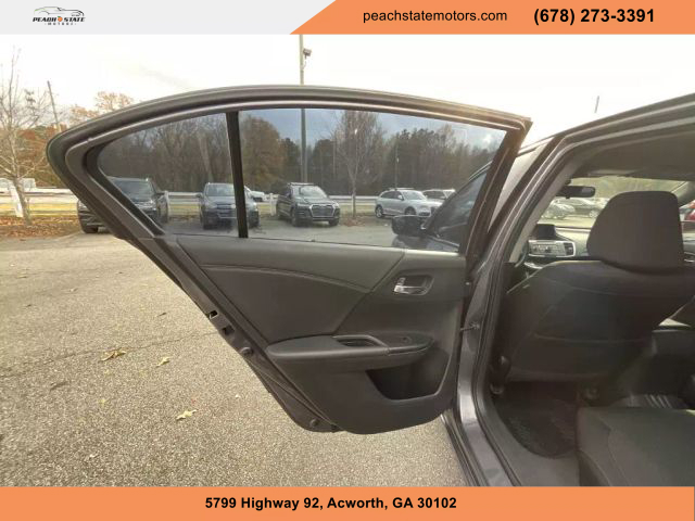 2015 HONDA ACCORD SEDAN GRAY AUTOMATIC - Peach State Motors