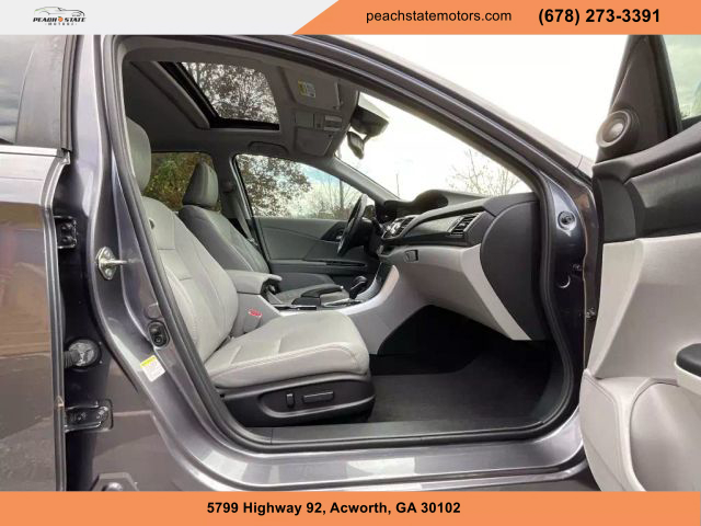 2015 HONDA ACCORD SEDAN GRAY AUTOMATIC - Peach State Motors