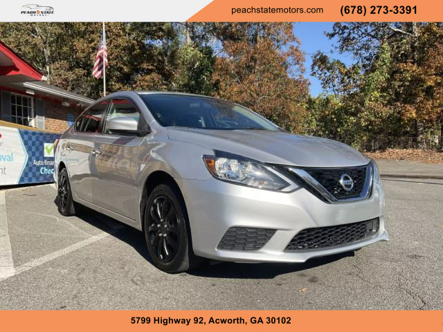 2019 NISSAN SENTRA SEDAN SILVER AUTOMATIC - Peach State Motors
