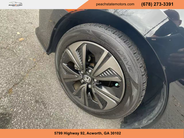 2018 HONDA CIVIC HATCHBACK BLACK AUTOMATIC - Peach State Motors