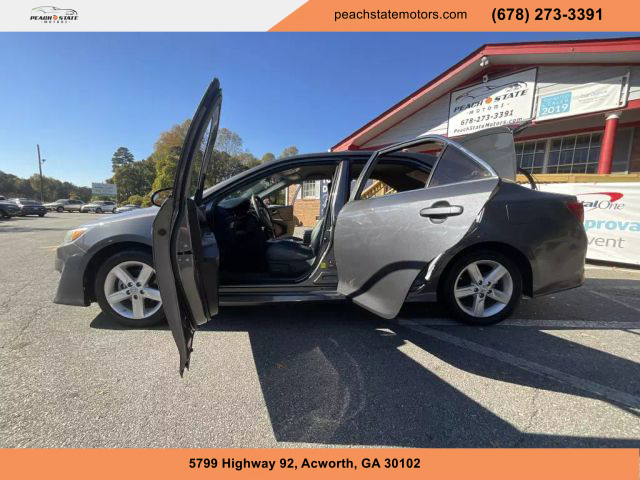 2014 TOYOTA CAMRY SEDAN GRAY AUTOMATIC - Peach State Motors